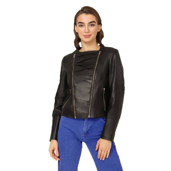 MYSTIQUE Leather Jacket For Women