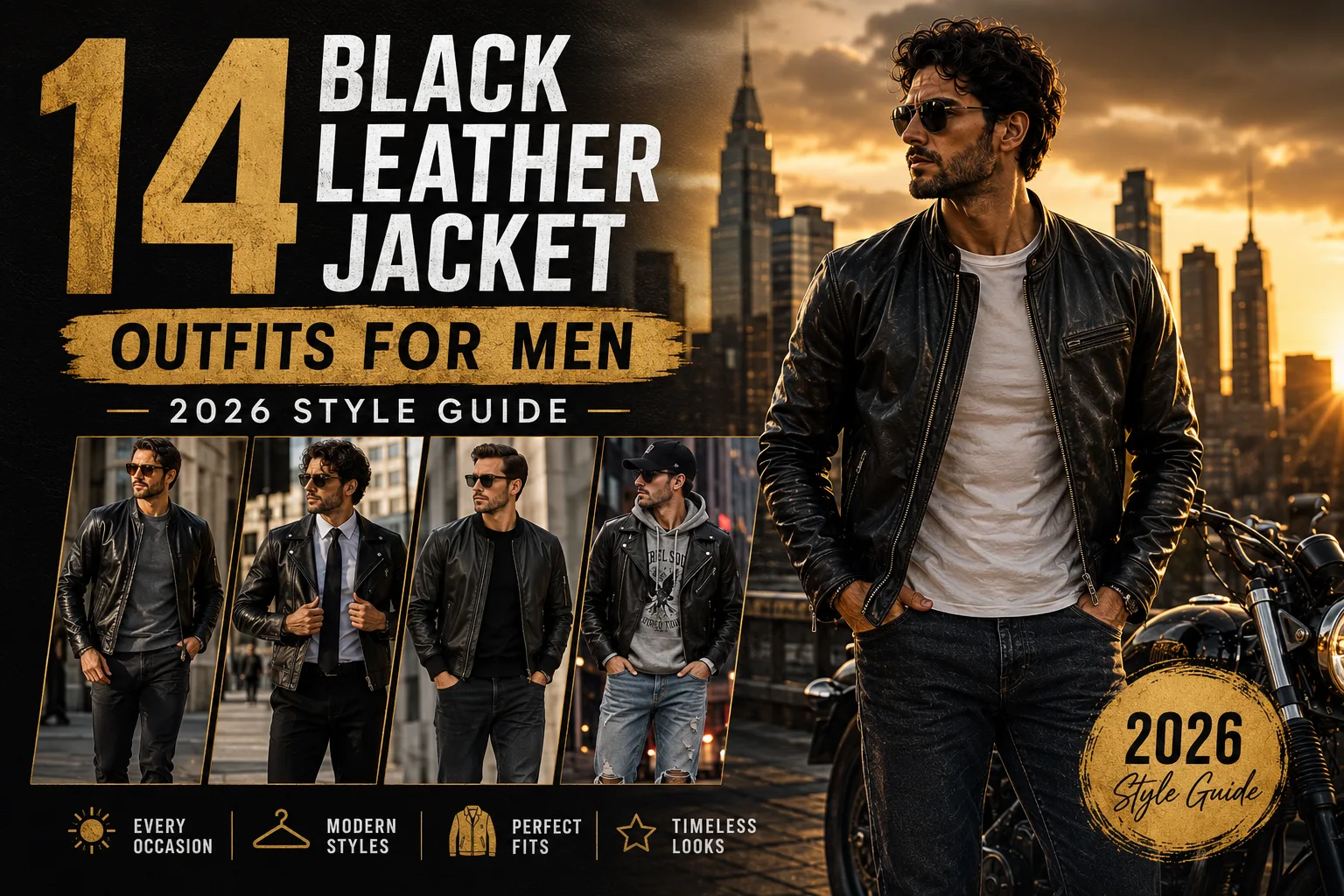 14-black-leather-jacket-outfits-for-men-2026-style-guide