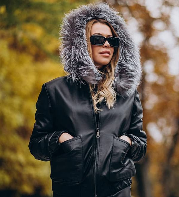 women winter jacket hooded