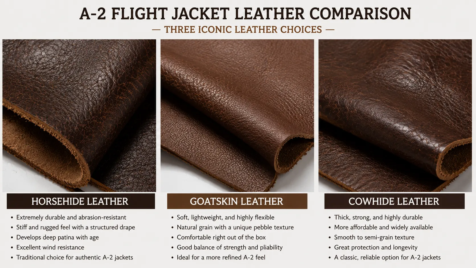 A-2-flight-jacket-leather-comparison