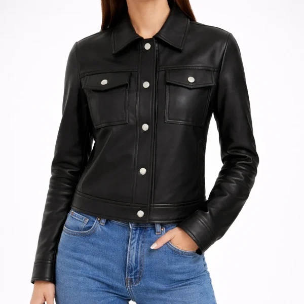 BLAZE Leather Jacket For Women