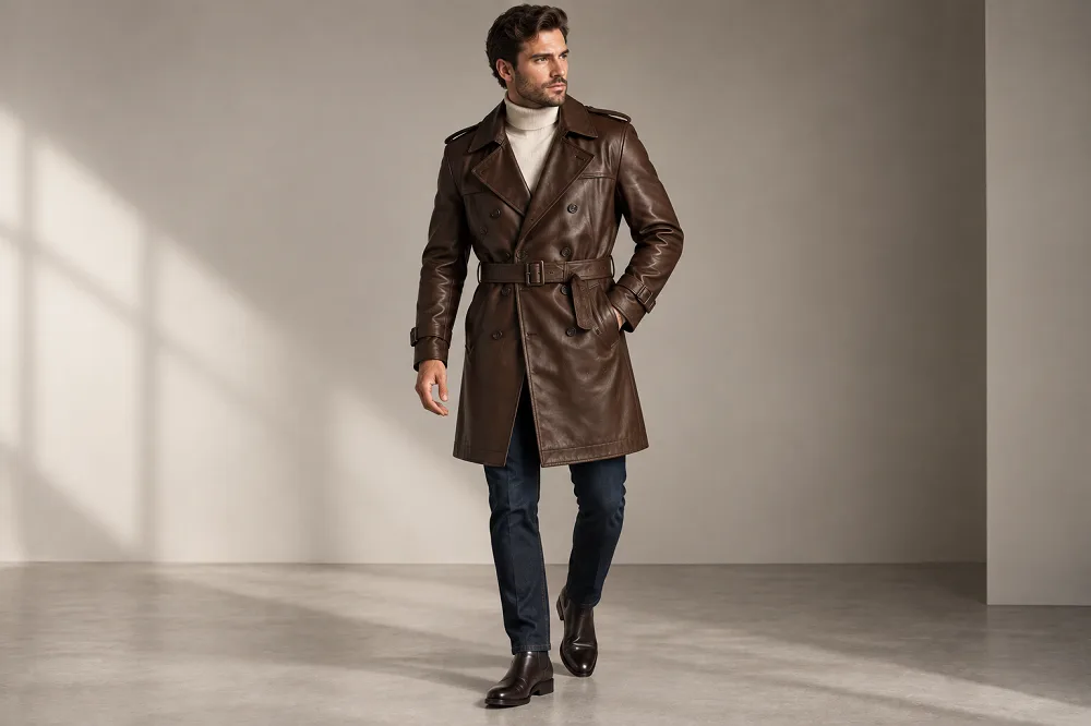 Brown-Leather-Trench-Coat-for-men