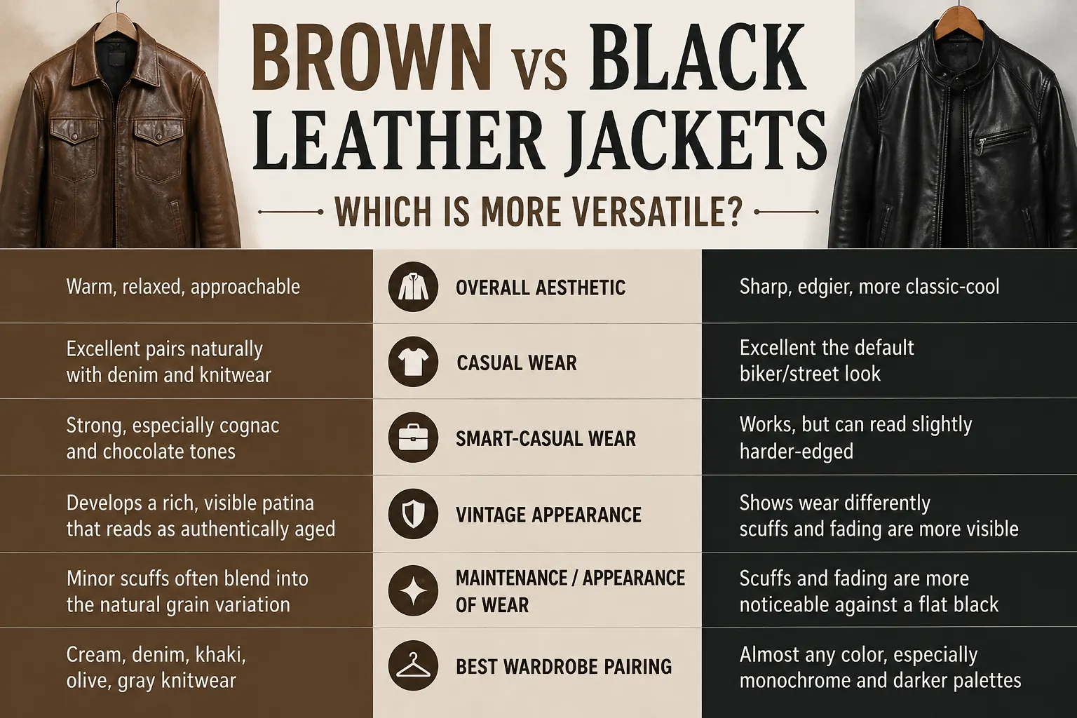 Brown-vs-Black-leather-jackets-which-is-more-versatile