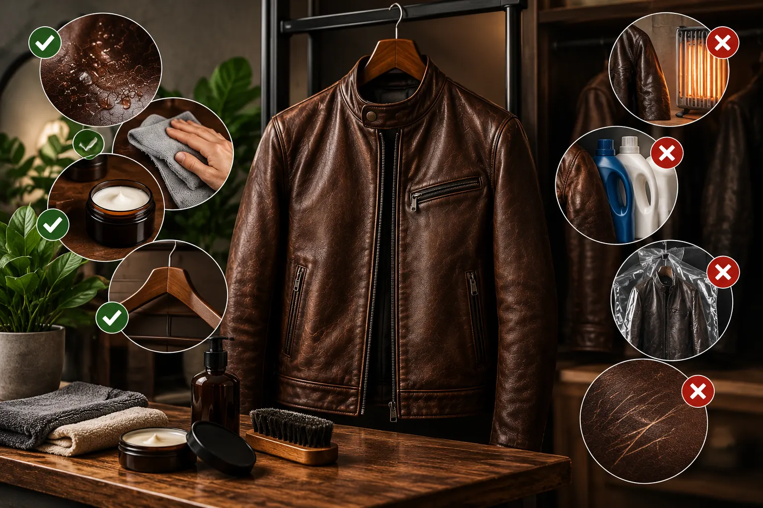 Leather care guide