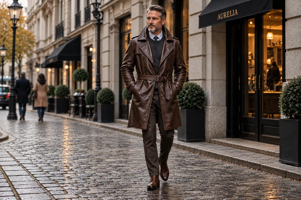 Long-Waxed-Dark-Brown-Leather-Coat-for-men