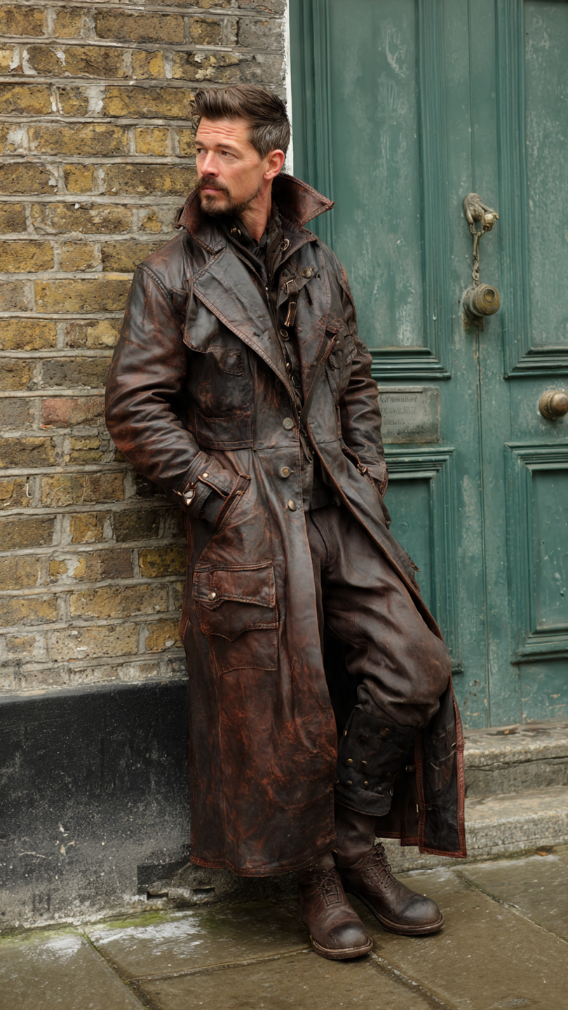 Long-Waxed-Leather-jacket
