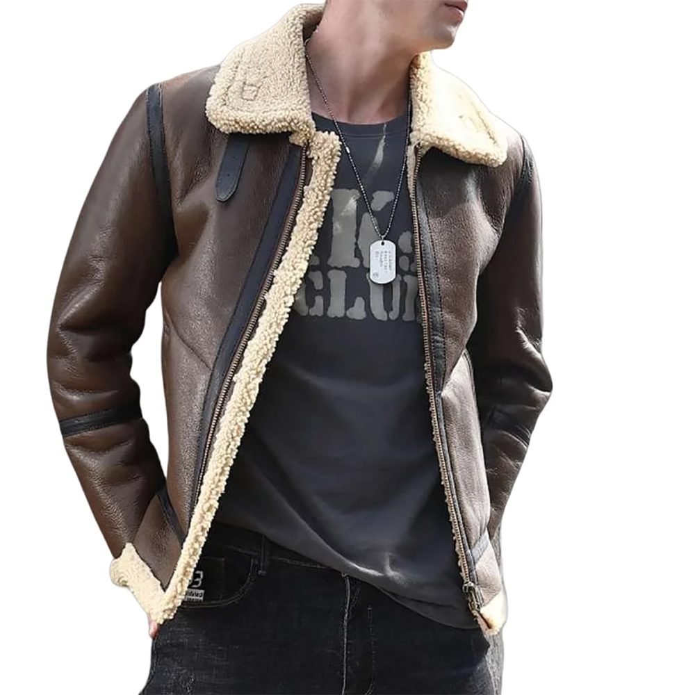 Buy Leather winter Jacket for Men
