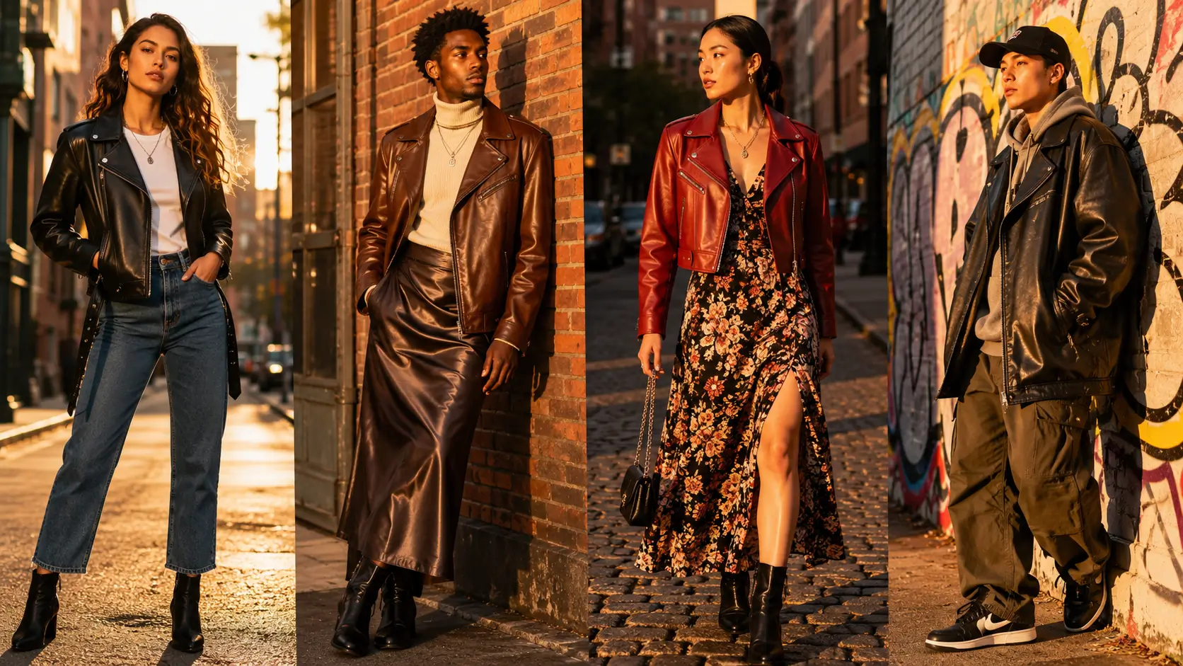 Urban street style in golden 2026