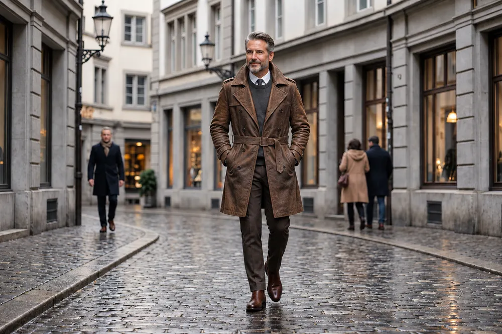 Vintage-Brown-Leather-Trench-Coat-for-men