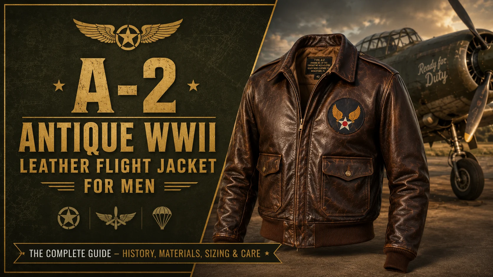 Vintage-WWII-aviator-a-2-Leather-Jacket-Guide