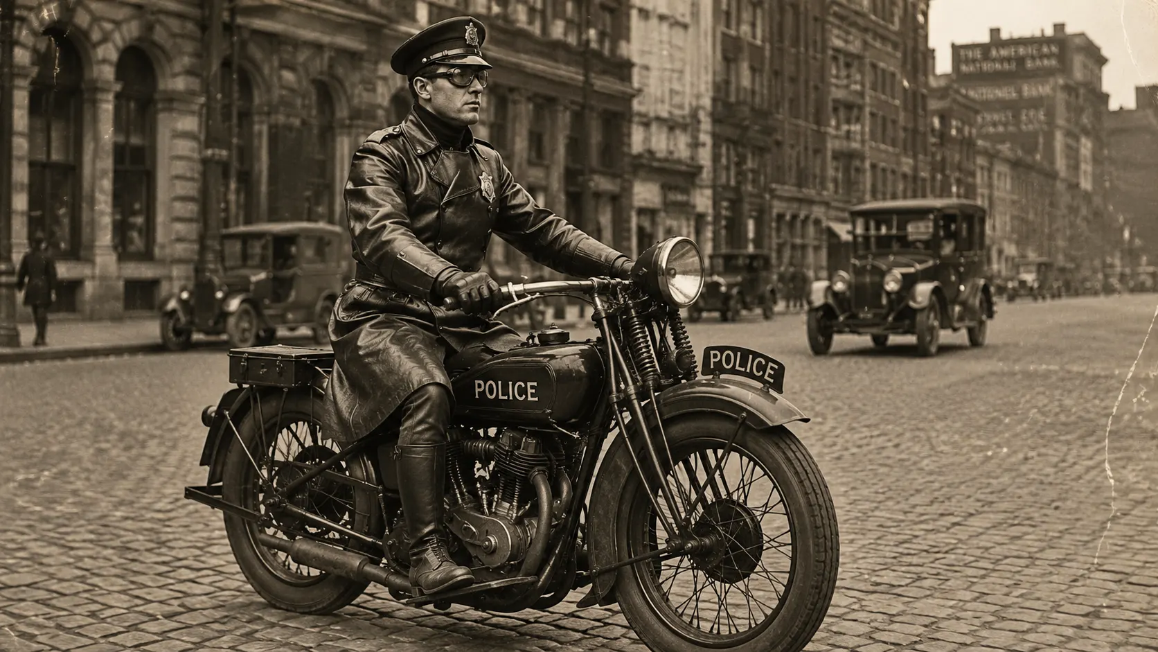 A Brief History of Cops and Leather Jackets