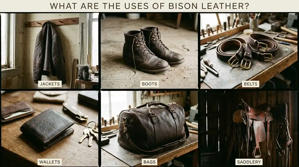 What-are-the-uses-of-Bison-Leather