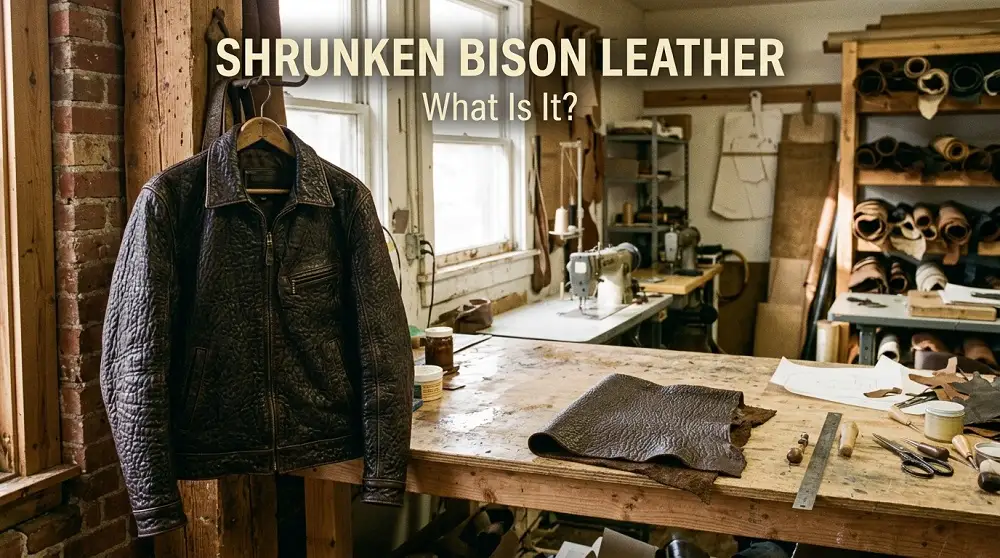 shrunken-bison-leather