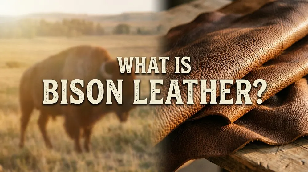 what-is-bison-leather