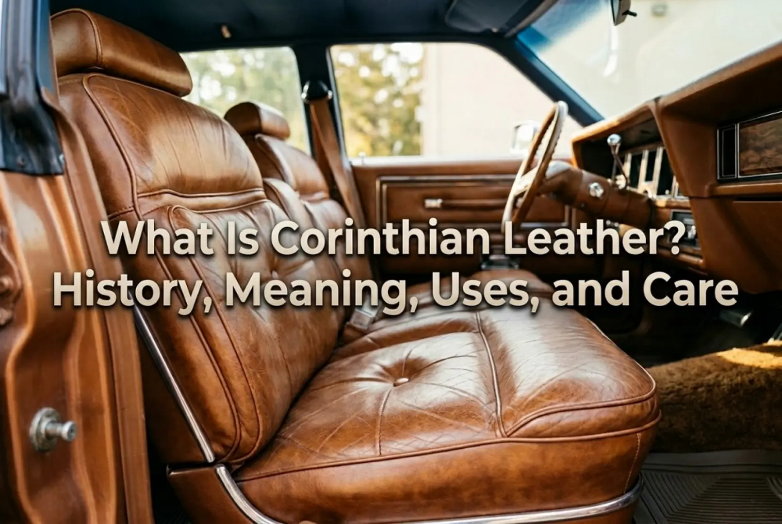 what-is-corinthian-leather-history